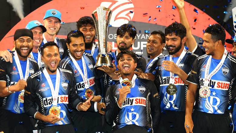 প্রথম গ্লোবাল সুপার লিগে চ্যাম্পিয়ন রংপুর রাইডার্স